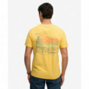 SUPERDRY Camiseta Hombre Outdoors Mountain Rlxd Tee M1012358A-8LI