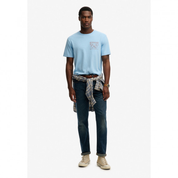 SUPERDRY Camiseta Hombre Outdoors Mountain Rlxd Tee M1012358A-VYJ
