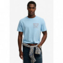 SUPERDRY Camiseta Hombre Outdoors Mountain Rlxd Tee M1012358A-VYJ
