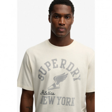 SUPERDRY Camiseta Hombre Ath Ess Tee M1012364A-8ML