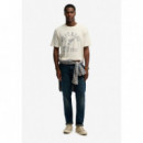 SUPERDRY Camiseta Hombre Ath Ess Tee M1012364A-8ML