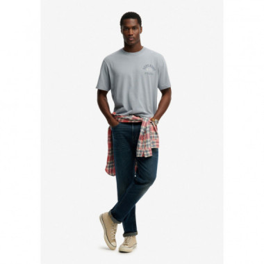 SUPERDRY Camiseta Hombre Ath Ess Tee M1012364A-FL2