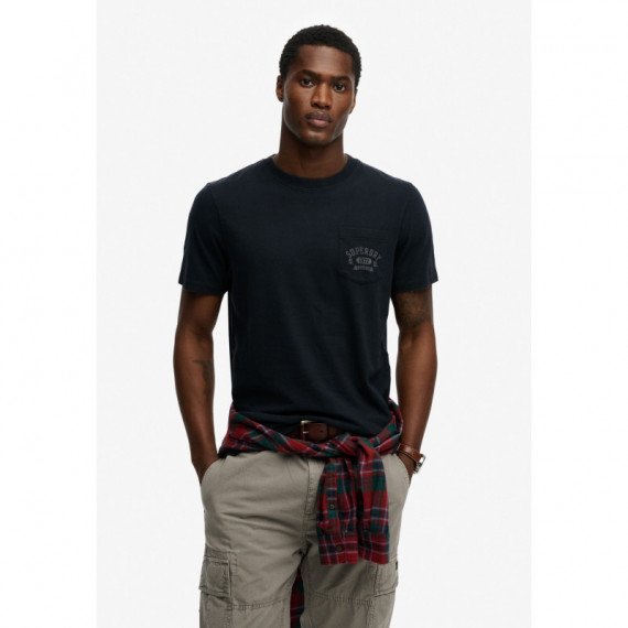 SUPERDRY Camiseta Hombre Vintage Prep Relaxed Pcket Tee M1012368A-98T