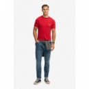 SUPERDRY Camiseta Hombre Vintage Prep Relaxed Pcket Tee M1012368A-RXG