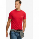 SUPERDRY Camiseta Hombre Vintage Prep Relaxed Pcket Tee M1012368A-RXG