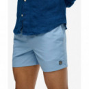Superdry Bañadores Hombre Embroidered Logo 15 Swim Short M3010267A-J1G
