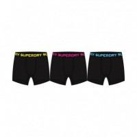 SUPERDRY Ropa Interior Hombre Boxer Triple Pack M3110476A-1MN