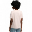 Superdry Camisetas Mujer Luxe Casual Rlxd Tee W1011853C-NSQ