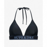 SUPERDRY Bañadores Mujer Logo Triangle Bikini Top W3010464A-98T