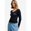 Superdry Tops Mujer Athletic Button Down Ls Top W6012276A-98T