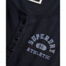 Superdry Tops Mujer Athletic Button Down Ls Top W6012276A-98T