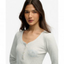 Superdry Tops Mujer Athletic Button Down Ls Top W6012276A-C8F