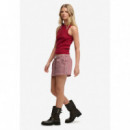 Superdry Pantalones Cortos Mujer Cotton Stripe Elastic Short W7110476A-55J