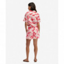 Superdry Pantalones Cortos Mujer Cotton Printed Beach Short W7110497A-K1U