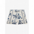 Superdry Pantalones Cortos Mujer Cotton Printed Beach Short W7110497A-K8H