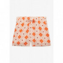 Superdry Pantalones Cortos Mujer Cotton Printed Beach Short W7110497A-K8J