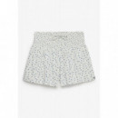 Superdry Pantalones Cortos Mujer Printed Mini Smocked Shorts W7110504A-K3H