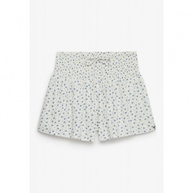 Superdry Pantalones Cortos Mujer Printed Mini Smocked Shorts W7110504A-K3H