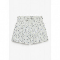 SUPERDRY Pantalones Cortos Mujer Printed Mini Smocked Shorts W7110504A-K3H