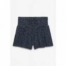 Superdry Pantalones Cortos Mujer Printed Mini Smocked Shorts W7110504A-K3I