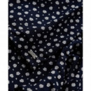 Superdry Pantalones Cortos Mujer Printed Mini Smocked Shorts W7110504A-K3I