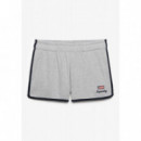 Superdry Pantalones Cortos Mujer Ath Ess Waffle Retro Short W7110506A-5WB