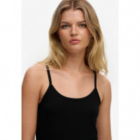 SUPERDRY Vestidos Mujer Mini Jersey Cami Dress W8012113A-02A