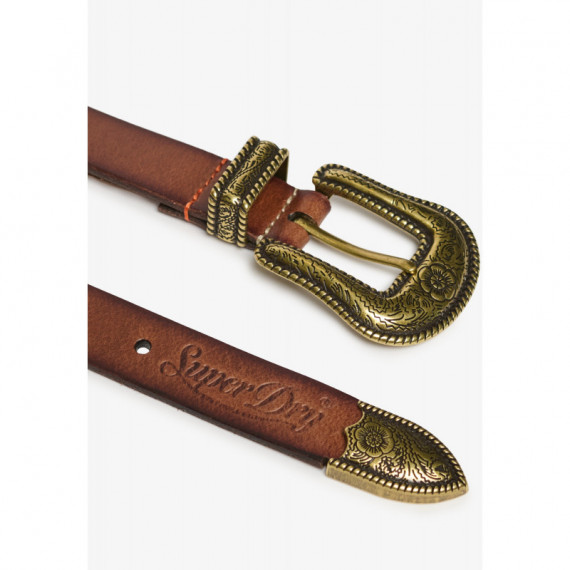 SUPERDRY Cinturón de Mujer Skinny Western Belt W9810196A-H4A