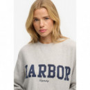 Superdry Tops Mujer Ath Essential Graphic Ls Top W6012035A-5WB