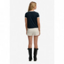 Superdry Pantalones Cortos Mujer Ath Ess Jersey Script Short W7110508A-8ML