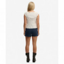 Superdry Pantalones Cortos Mujer Ath Ess Jersey Script Short W7110508A-JUA