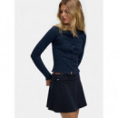 Superdry Faldas Mujer Ath Ess Fold Over Skirt W7210423A-98T