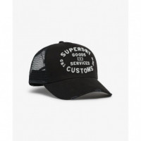 Superdry Gorras Mesh Trucker Cap W9010176A-16A