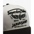 Superdry Gorras Mesh Trucker Cap W9010176A-7RY