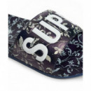 SUPERDRY Chanclas Mujer Printed Aop Pool Slide WF310248A-J5S