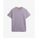 SUPERDRY Camiseta Hombre Essential Logo Emb Tee M1011245A-1PM