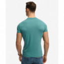 SUPERDRY Camiseta Hombre Essential Logo Emb Tee M1011245A-AB6