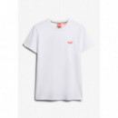SUPERDRY Camiseta Hombre Essential Logo Emb Tee M1011245A-C1M