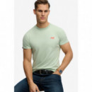 SUPERDRY Camiseta Hombre Essential Logo Emb Tee M1011245A-J7G
