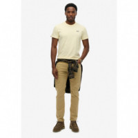 SUPERDRY Camiseta Hombre Essential Logo Emb Tee M1011245A-J7L