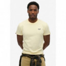 SUPERDRY Camiseta Hombre Essential Logo Emb Tee M1011245A-J7L