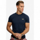 SUPERDRY Camiseta Hombre Essential Logo Emb Tee M1011245A-J7M