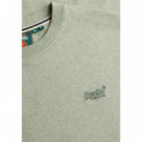SUPERDRY Camiseta Hombre Essential Logo Emb Tee M1011245A-J7W
