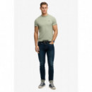 SUPERDRY Camiseta Hombre Essential Logo Emb Tee M1011245A-J7W
