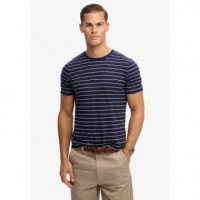 SUPERDRY Camiseta Hombre Classic Essential Stripe Tee M1012346A-2IU