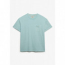 SUPERDRY Camiseta Hombre Cotton Classic Linen Pkt Tee M1012371A-9WT