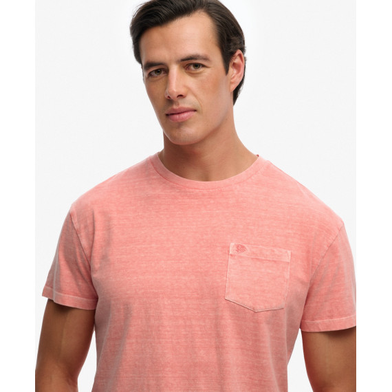 SUPERDRY Camiseta Hombre Cotton Classic Linen Pkt Tee M1012371A-K3W