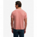 SUPERDRY Camiseta Hombre Cotton Classic Linen Pkt Tee M1012371A-K3W