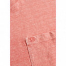 SUPERDRY Camiseta Hombre Cotton Classic Linen Pkt Tee M1012371A-K3W