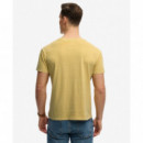 SUPERDRY Camiseta Hombre Cotton Classic Linen Pkt Tee M1012371A-K3X